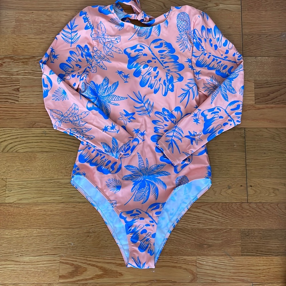 One piece rash guard